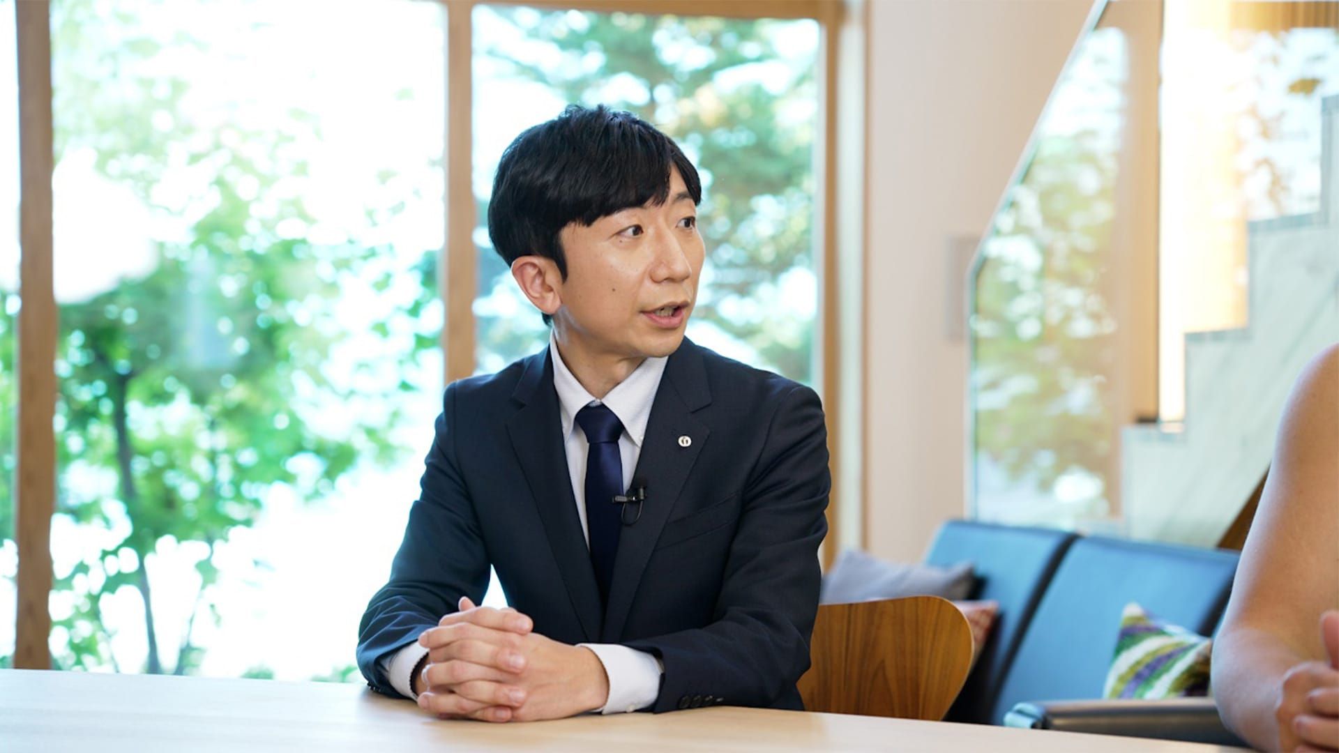 スウェーデンハウス生産技術部の井上さん