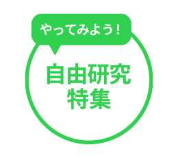 やってみよう！ 自由研究特集