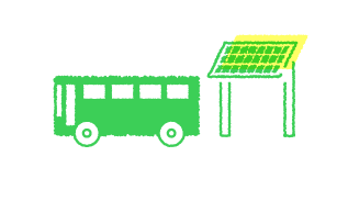 バス停留所ソーラーパネル等設置促進事業